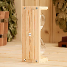 Часы песочные для бани «Люкс», 15 минут, дерево