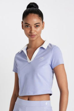 DeFactoFit Standart Fit Polo Yaka Sporcu K?sa Kollu Tisort