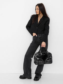 Сумка 5610S black Velina Fabbiana-Safenta