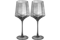 Набор 2 бокалов для вина 550 мл 9,7*9,7*25 см ICE, графит - Elan gallery фото 4