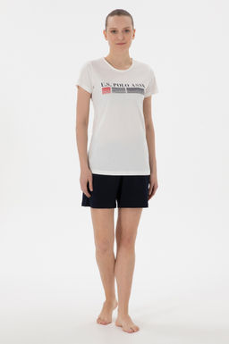 Kad_n Ekru Pijama Tak_m_ Sepette S_rpriz _ndirim - U.s. polo assn фото 4