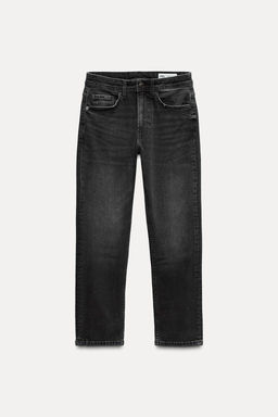 ZW COLLECTION RELAXED SLIM FIT MID-RISE JEANS - Zara фото 9