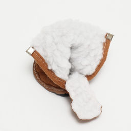 Ботинки Унты, набор 4 шт, размер 4 (подошва 6,5 х 4,7 см), коричневые - Simaland фото 4