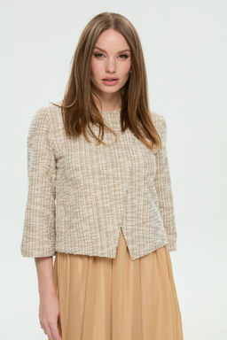 Платье NIKVA н1007-4 песочный  фото 6