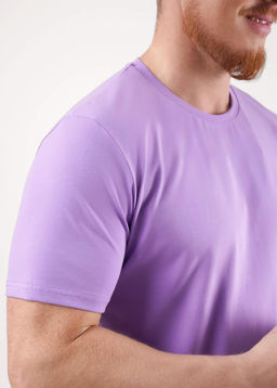 CLE Футболка муж. 600309г св.фиолетовый - Clever wear фото 3