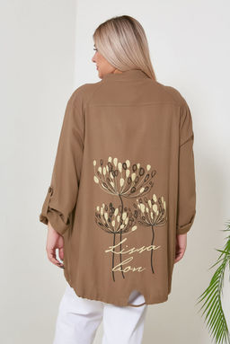 Туника Luxury Moda 1106 хаки