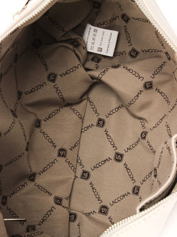 LACCOMA сумка Аэлита-слоновая кость эко кожа хлопок