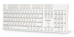 Клавиатура Smartbuy "ONE 238" (SBK-238U-W) USB, белая, мультимед.