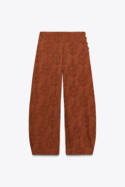 JACQUARD TROUSERS ZW COLLECTION - Zara фото 8