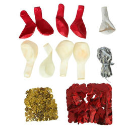 Шары воздушные «50 лет», с конфетти, латекс, фольга, 10 шт.