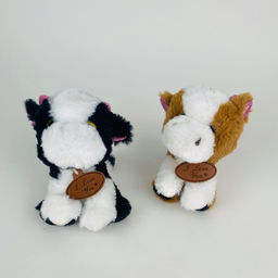 Мягкая игрушка Коровка с подвеской I love you 15 см в ассортименте