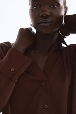 V-neck blouse - H&m фото 6