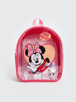 Minnie Mouse Bask?l? K?z ?ocuk S?rt ?antas?