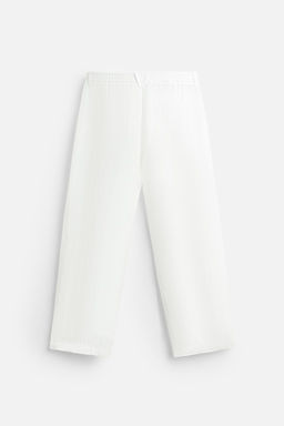LYOCELL BLEND TROUSERS - Zara фото 7