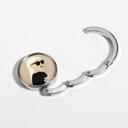 Крючок для сумки и зонта Блондинка, раскладной, 10 кг, d - 4,5 см - Queen fair фото 5