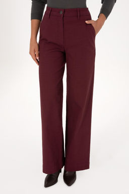 Kad_n Bordo Kanvas Pantolon Sepette S_rpriz _ndirim - U.s. polo assn фото 2