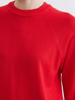 Bisiklet Yaka Kad?n Triko Tunik