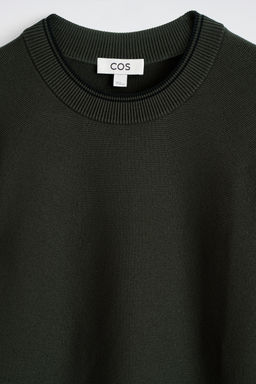 JERSEY DE CUELLO REDONDO CON DETALLE DE CONTRASTE - H&m фото 4