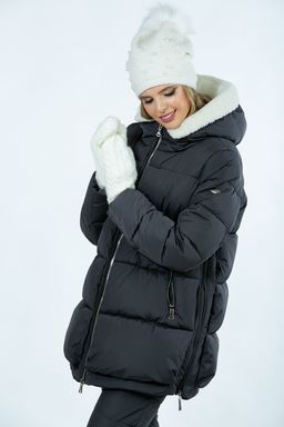 Куртка зимняя из плащевой ткани  на синтепухе - А+б коллекция фото 9