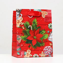 Цена за 12 шт. Пакет ламинированный Цветок 11,5 х 14,5 х 6 см - Simaland фото 3