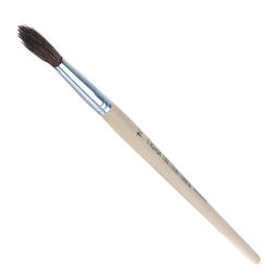 Цена за 10 шт. Кисть для рисования, пони, № 10, круглая, деревянная ручка, международный размер