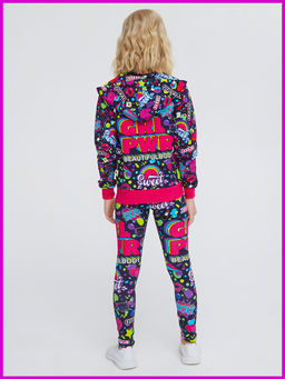 Толстовка "Soft Girl",лилово-синий