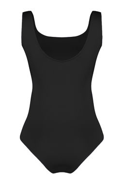 TRENDYOLMILLA Ekru Kare Yaka Fitted/Vucuda Oturan Soft Touch/Yumusak C?tc?tl? Esnek Orme Body TWOSS24BD00001  фото 8