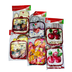 Кухонные прихватки 2 предмета, цвет в ассортименте