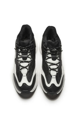 Кроссовки повседневные утепленные Черный MEOW