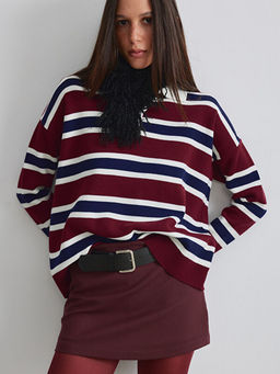 Polo Yaka Kad?n Triko Kazak