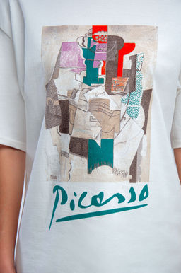 Арт. 31124 Футболка женская оверсайз 44-52 (5 шт) Цвет:молочный - Калинка фото 11