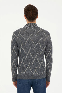 Мужской темно-синий свитер - U.s. polo assn фото 5