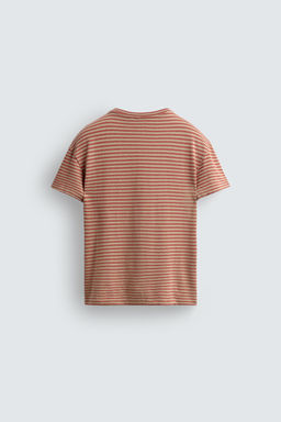 JACQUARD STRIPED T-SHIRT - Zara фото 8