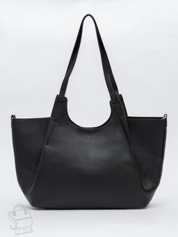 Сумка женская кожаная 1102-1MP black Polina&Eiterou