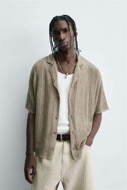 TEXTURED KNIT SHIRT - Zara фото 2