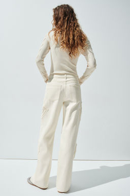 Pantal?n con detalles efecto crochet - H&m фото 6