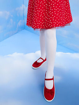 26-30 Numara Fiyonk Detayl? K?z ?ocuk Babet - Waikiki фото 3