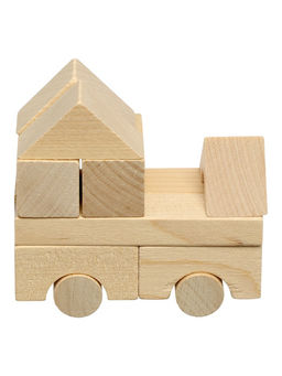 Конструктор деревянный «Строительный набор №3», 90 элементов