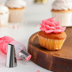 Насадка кондитерская Лепесток, № 128, d=3,4 см, выход 2,3 см, нержавеющая сталь - Simaland фото 2