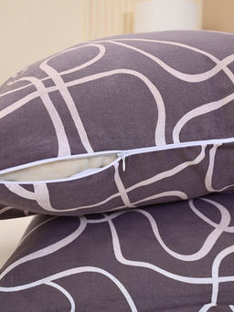 Комплект наволочек бязь люкс - Изгибы 70х70