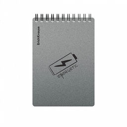 Цена за 5 шт. Блокнот с пластиковой обложкой на спирали ErichKrause Life Style, серебристый, A6, 80 листов, клетка  фото 2