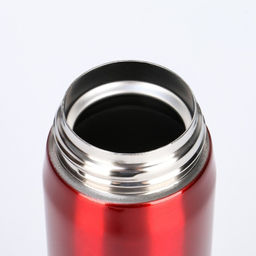 Термос Мастер К Топ, 500 мл ( 50 мл), 6.5?23.3 см, сохраняет тепло 8 ч, нержавеющая сталь, красный  фото 5