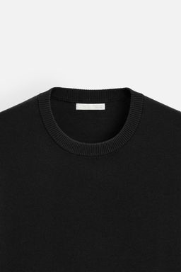RELAXED FIT KNIT T-SHIRT - Zara фото 9