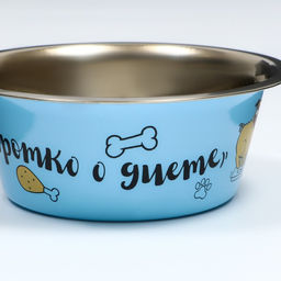 Миска стандартная Пижон. Коротко о диете, 450 мл  фото 7