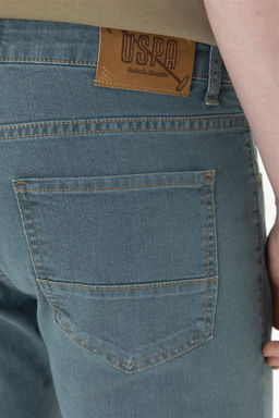 Мужские зеленые джинсовые брюки - U.s. polo assn фото 7