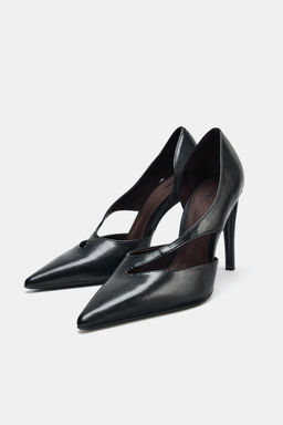 ASYMMETRIC HIGH-HEEL SHOES - Zara фото 3