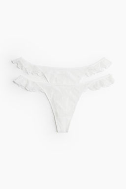 Pack de 2 bragas Thong de malla - H&m фото 5