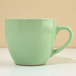 Чайная пара Lemon flowers, 250 мл - Dolce Ceramo. фото 5