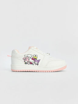 Hello Kitty Bask?l? K?z ?ocuk Spor Ayakkab?