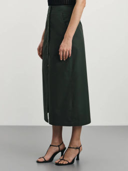 Юбка-трапеция на кнопках / Zarina  фото 4